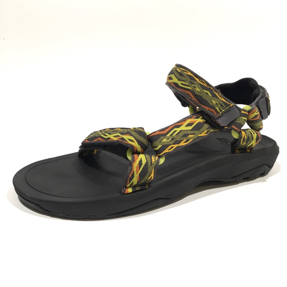 TEVA HURRICANE XLT 2 SPORTS SANDALS -YELLOW / MULTICOLOR -YOUTH US 6 -NEW